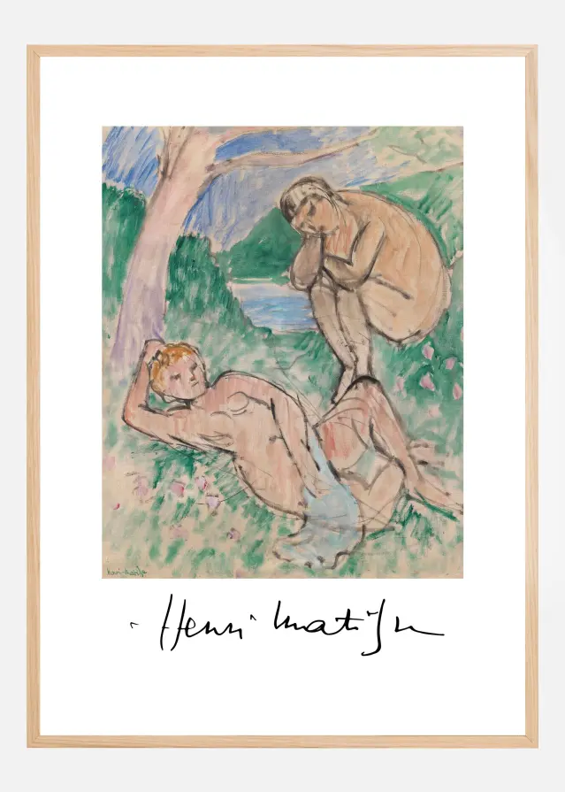 Baigneurs II - Henri Matisse Plakat