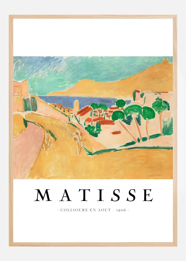 Collioure En Aout II - Henri Matisse Plakat