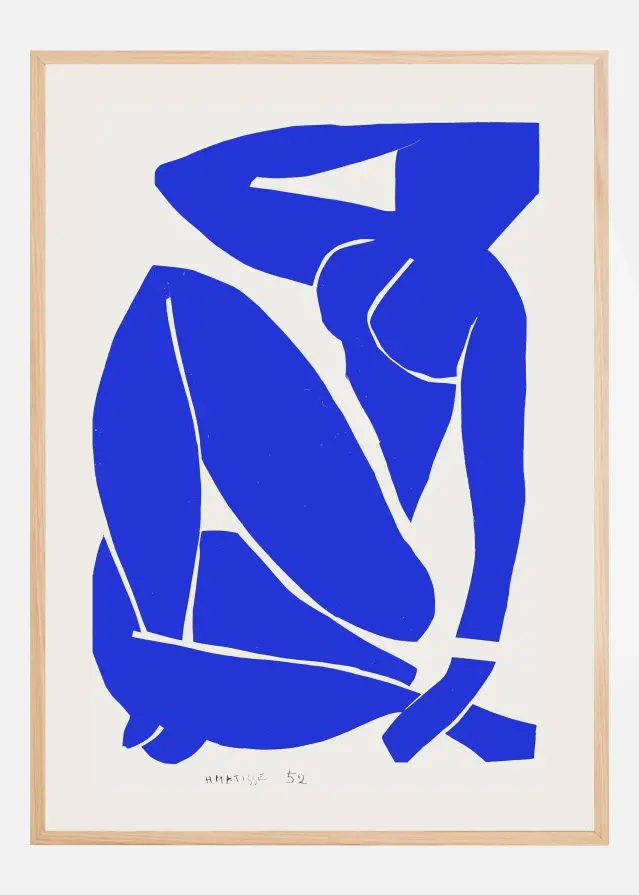 Nudo Blu III 1952 - Henri Matisse Plakat