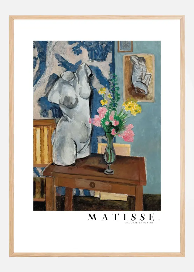 Le Torse En Platre II - Henri Matisse Plakat