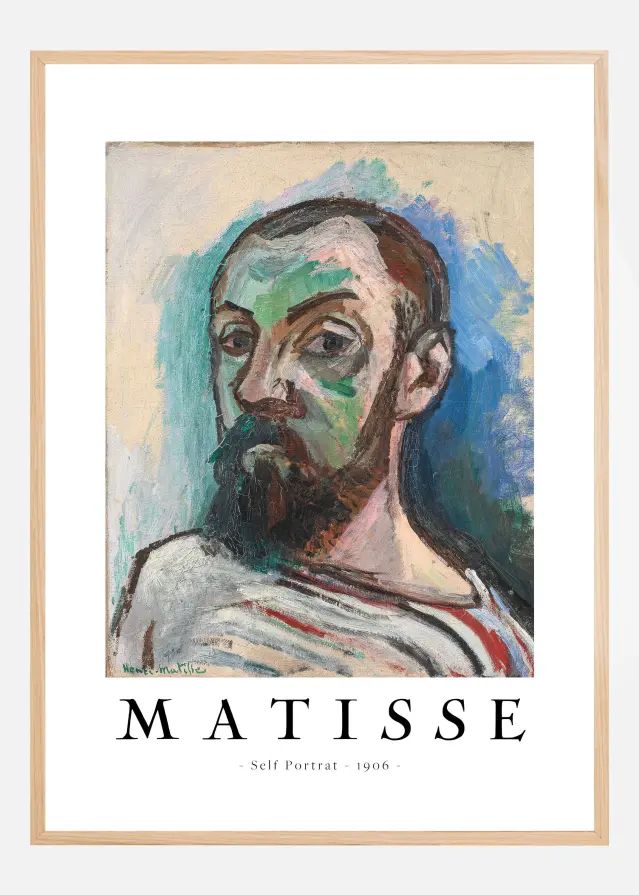 Self Portrait 1906 - Henri Matisse Plakat