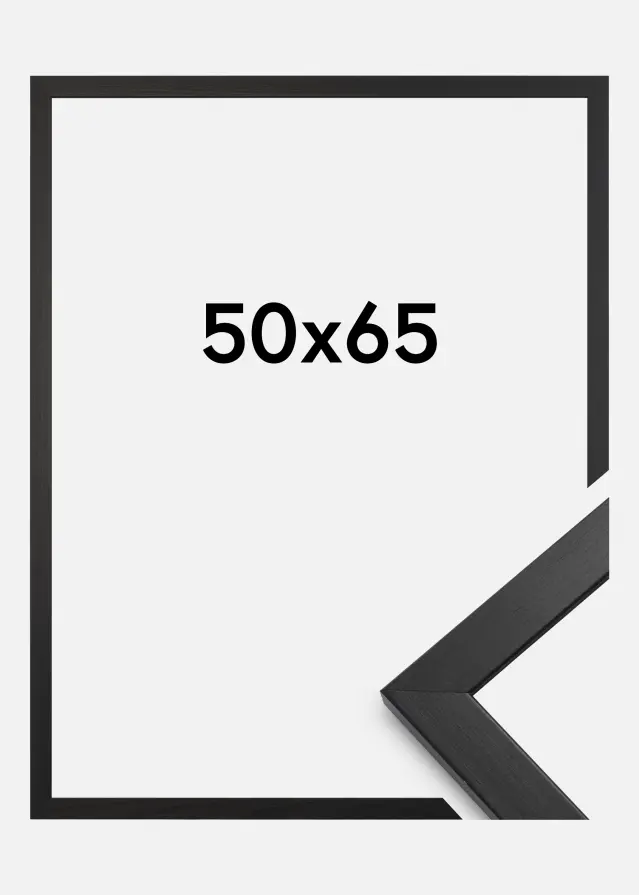 Ramme Stilren Sort 50x65 cm