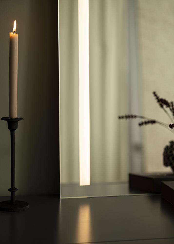 KAILA Spejl Stripes LED 91x109 cm