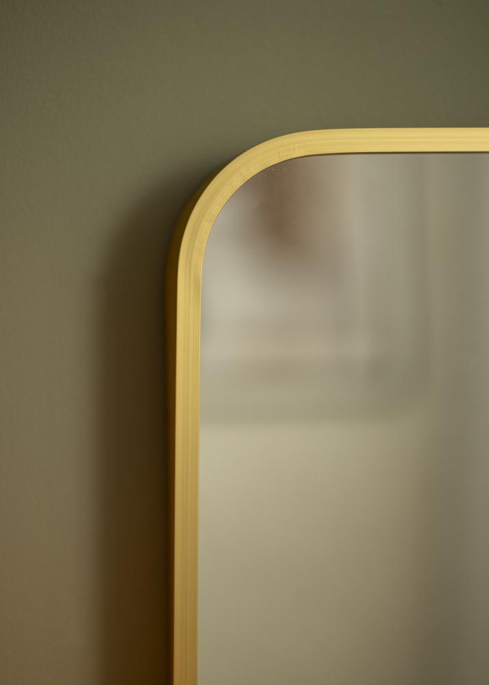 KAILA Spejl Deep Retro - Brushed Gold 41x41 cm
