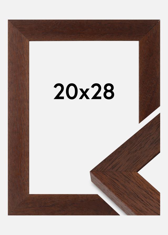 Ramme Juno Akrylglas Teak 20x28 cm