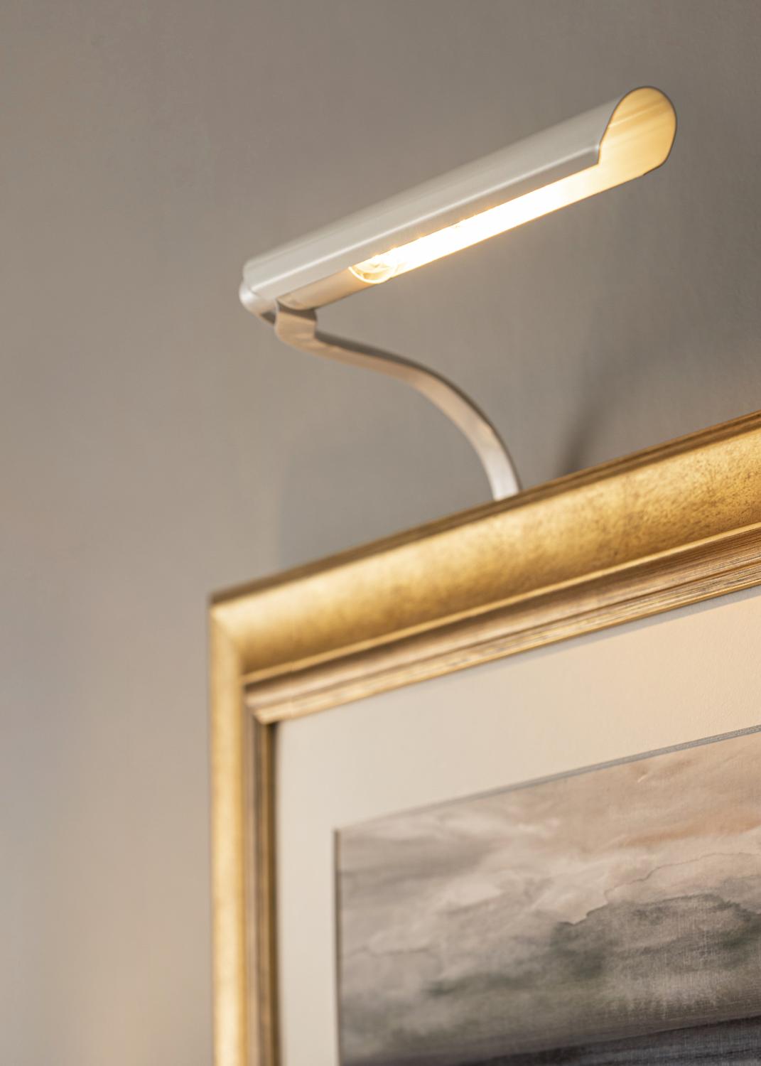 Product Image for Eklunds Uno 1 til rammebredde 25-60 cm Billedbelysning - Hvid