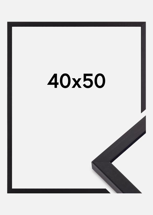 Ramme Torrance Mat antirefleksglas Sort 40x50 cm