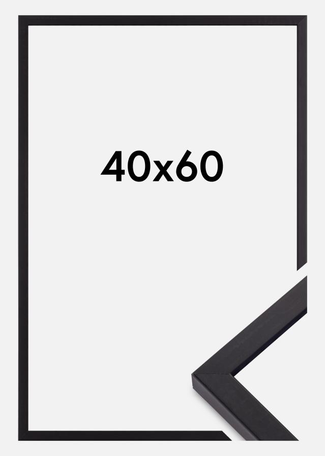 Ramme Torrance Mat antirefleksglas Sort 40x60 cm