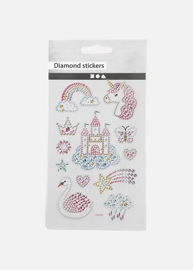 Diamond Stickers Enhjørninger