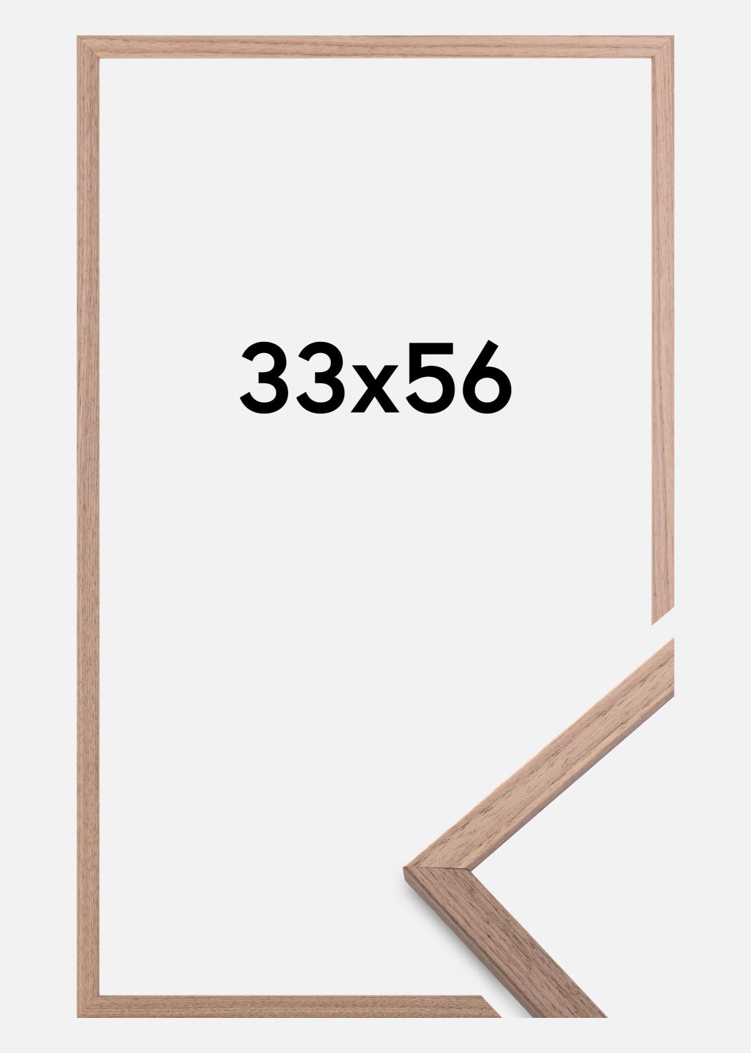 Product Image for Ramme Edsbyn Akrylglas Lys Valnød 33x56 cm