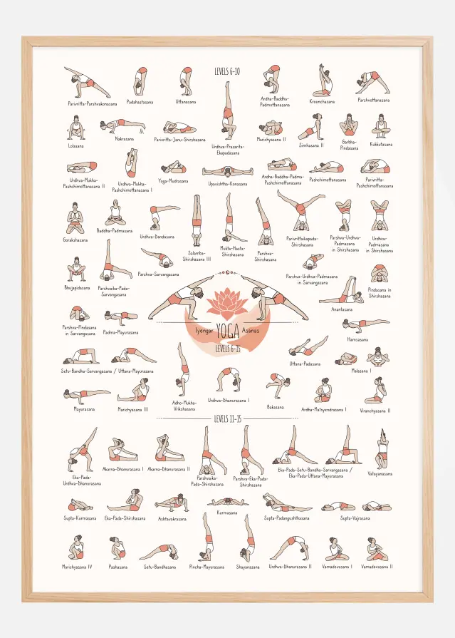 Yoga in Colour lll Plakat