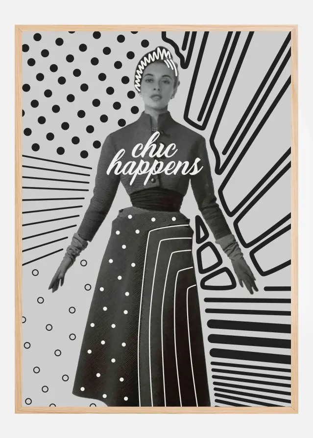 Chic Happens Plakat