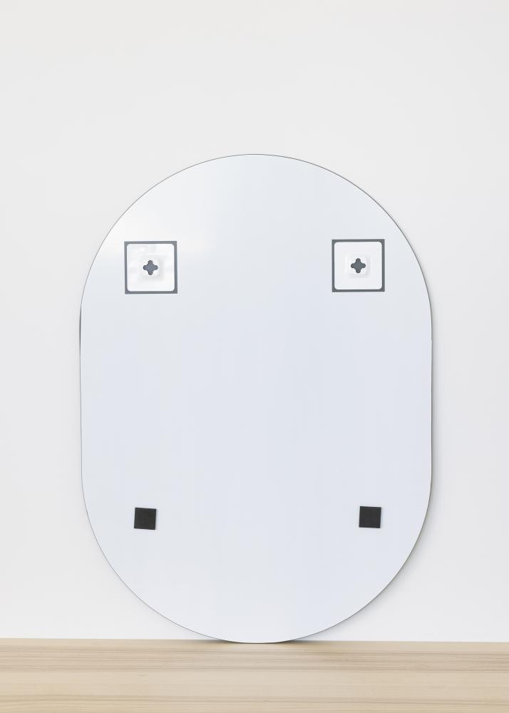 Spejl Oval 50x70 cm