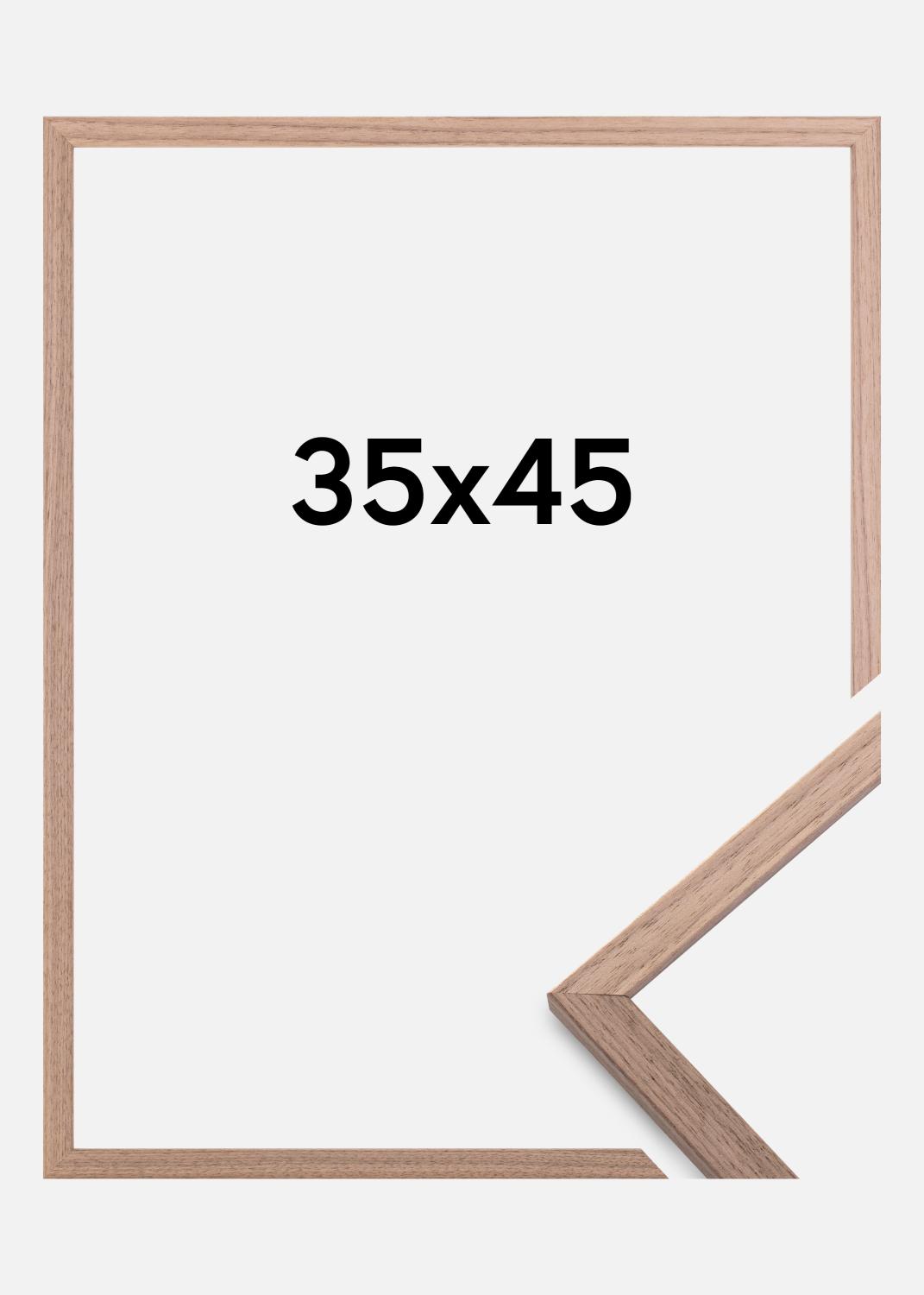 Product Image for Ramme Edsbyn Akrylglas Lys Valnød 35x45 cm
