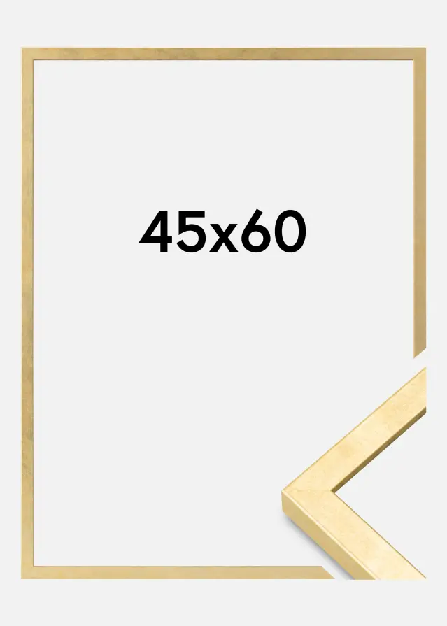 Ramme Ares Akrylglas Guld 45x60 cm