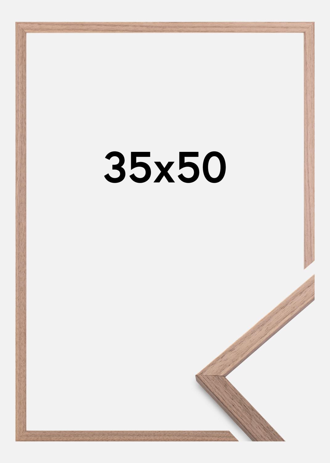 Product Image for Ramme Edsbyn Akrylglas Lys Valnød 35x50 cm