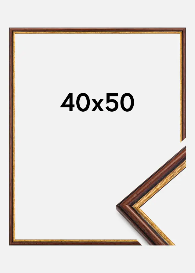 Ramme Horndal Brun 40x50 cm