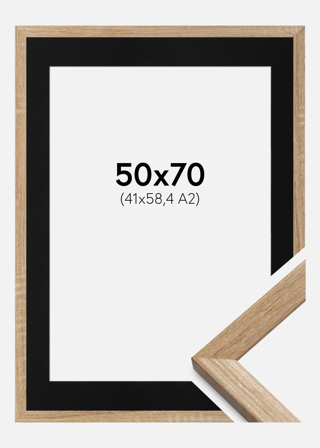 Product Image for Ramme Fiorito Lys Eg 50x70 cm - Passepartout Sort 42x59,4 cm (A2)