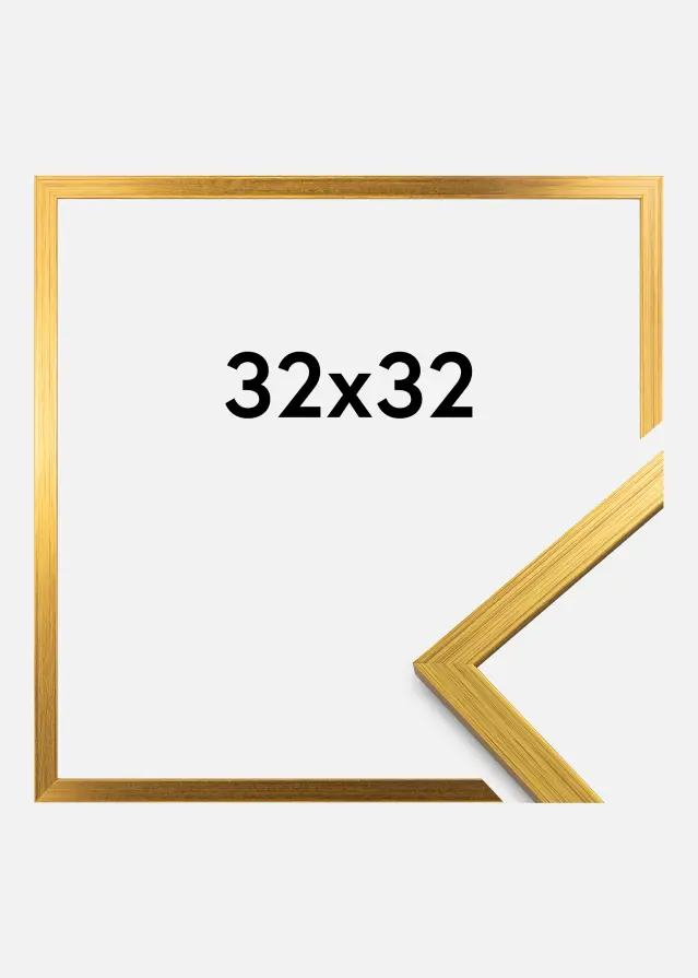 Ramme Edsbyn Guld 32x32 cm