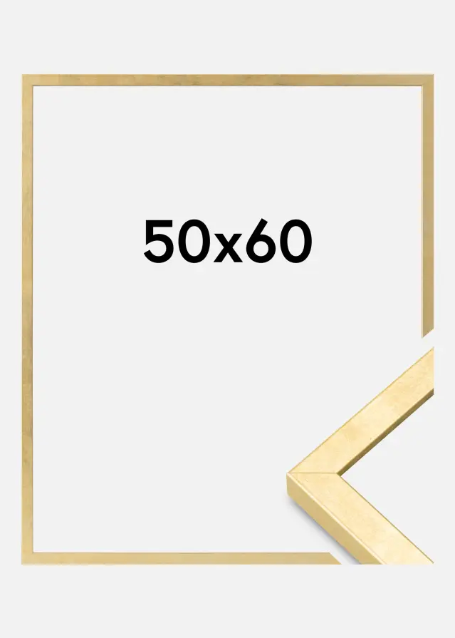 Ramme Ares Akrylglas Guld 50x60 cm