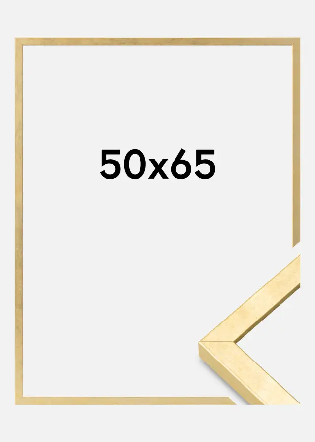 Ramme Ares Akrylglas Guld 50x65 cm