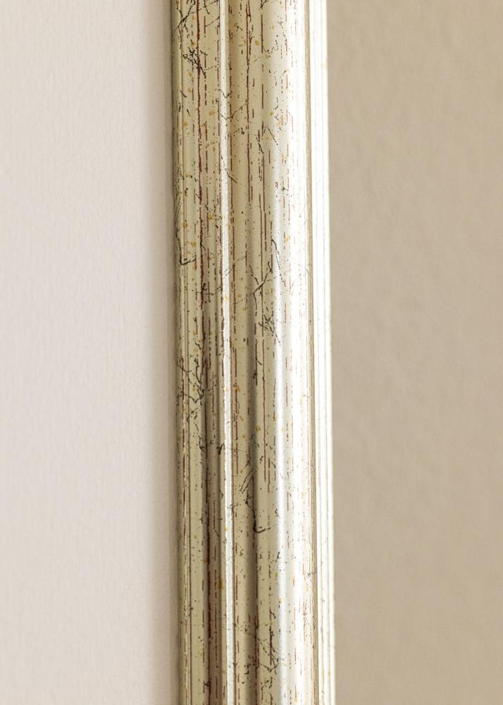 Ramme Västkusten Sølv 70x100 cm - Passepartout Hvid 61x91,5 cm