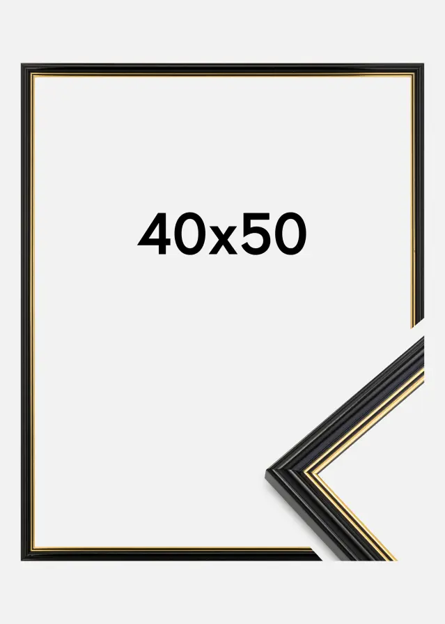 Ramme Classic Sort 40x50 cm