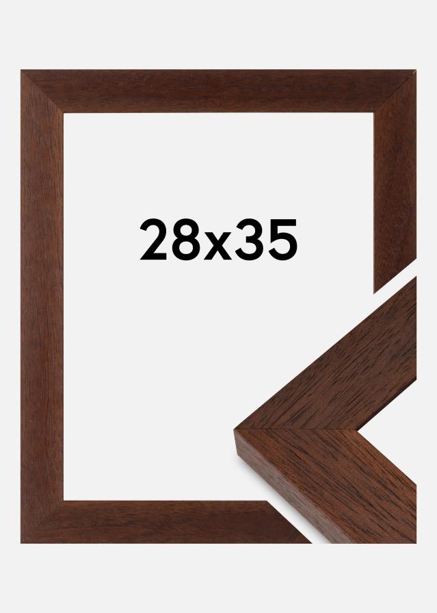 Ramme Juno Akrylglas Teak 28x35 cm