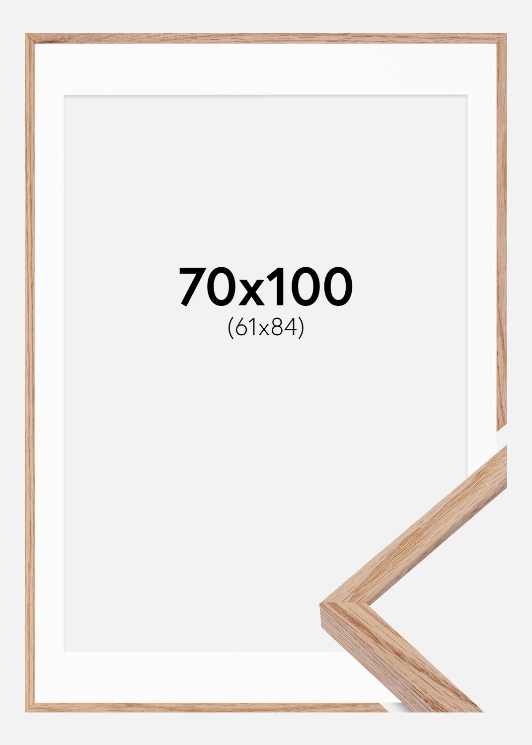 Product Image for Ramme E-Line Wide Eg 70x100 cm - Passepartout Hvid 62x85 cm