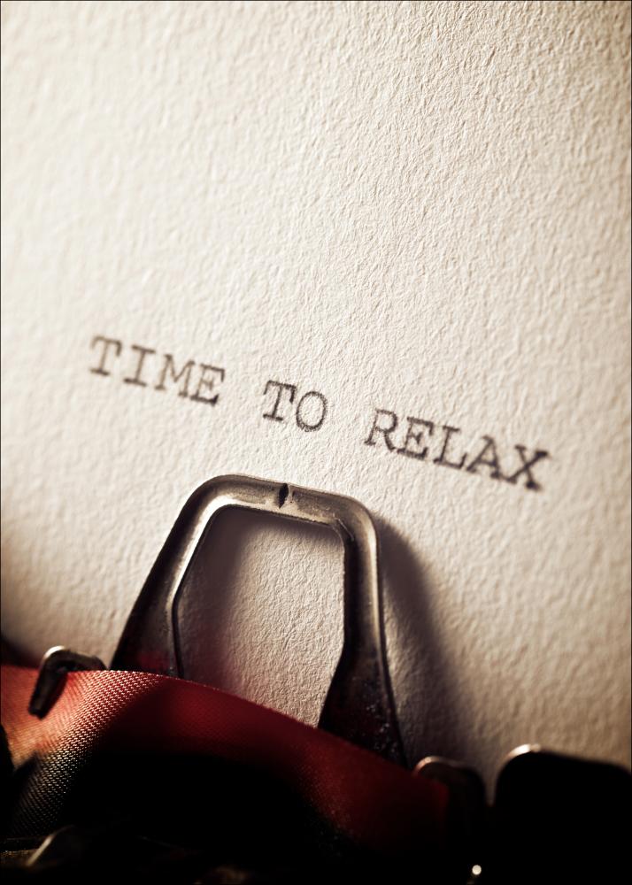 Time to Relax Plakat