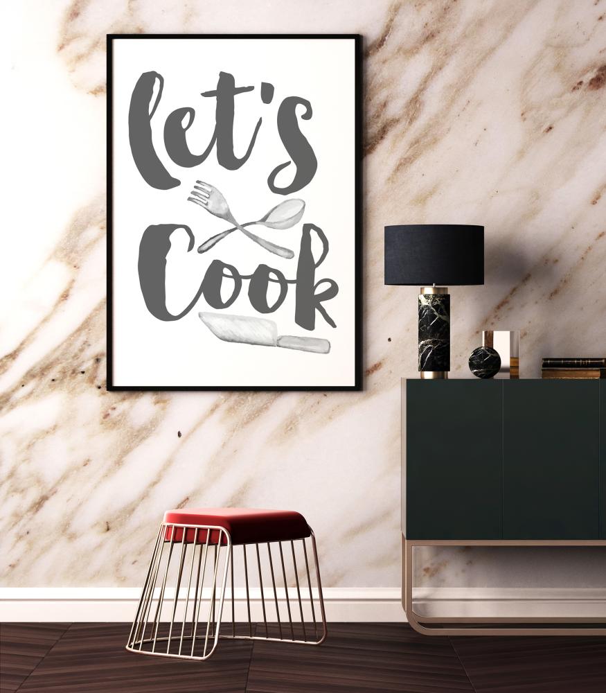 Lets Cook Plakat