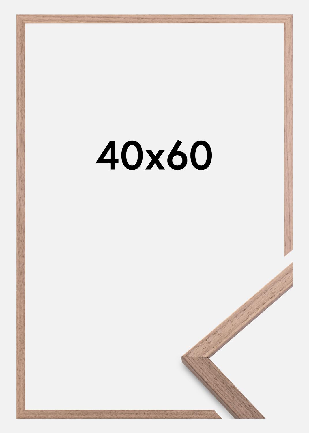 Product Image for Ramme Edsbyn Akrylglas Lys Valnød 40x60 cm