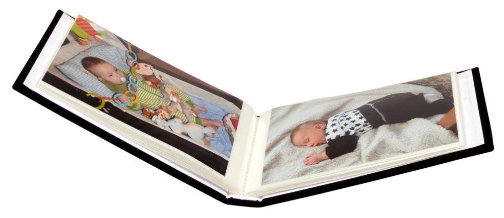 Sense Mini Album Sort - 40 Billeder i 11x15 cm