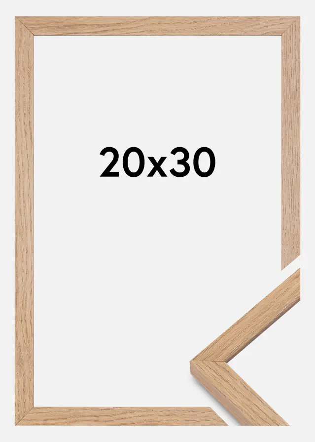 Ramme Montgomery Mat antirefleksglas Eg 20x30 cm