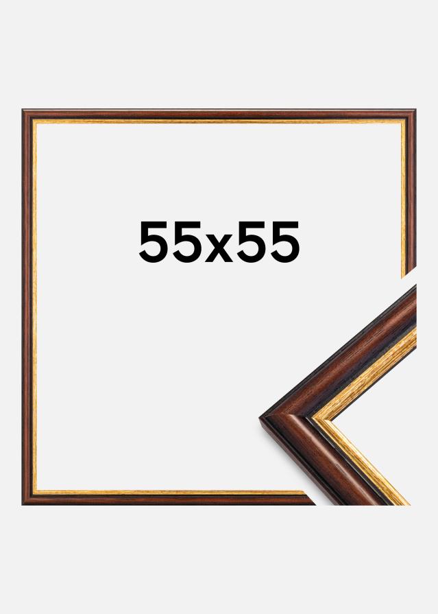 Ramme Siljan Akrylglas Brun 55x55 cm