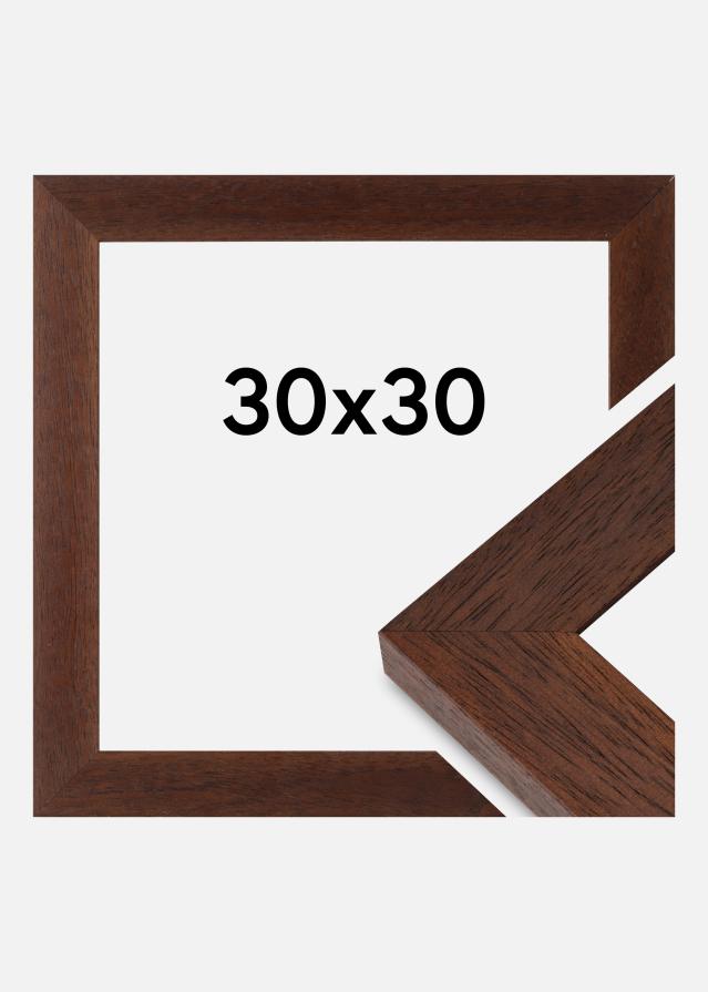 Ramme Juno Akrylglas Teak 30x30 cm