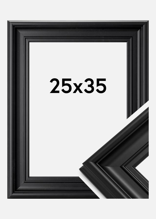 Ramme Mora Premium Sort 25x35 cm