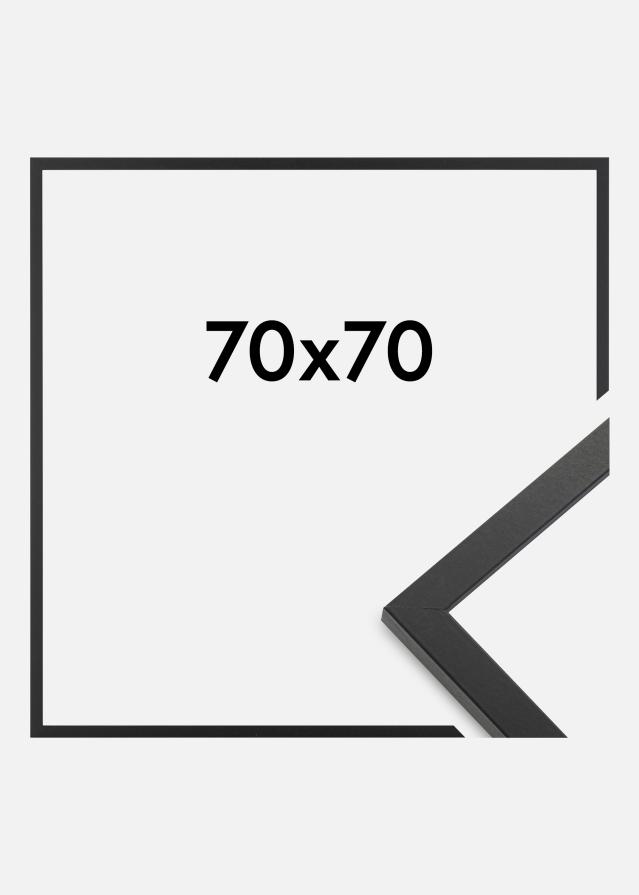 Ramme Trendy Akrylglas Sort 70x70 cm