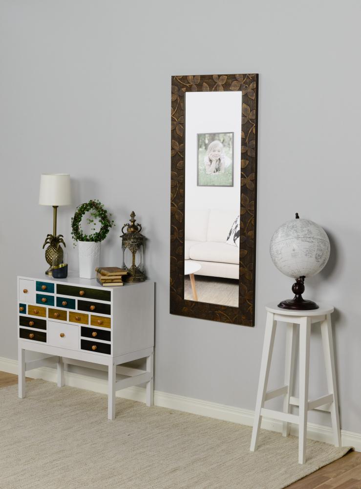 Spejl Varenna Design Brun