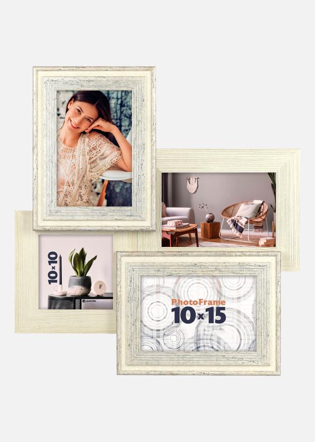 Salemi Collageramme Hvid - 4 Billeder