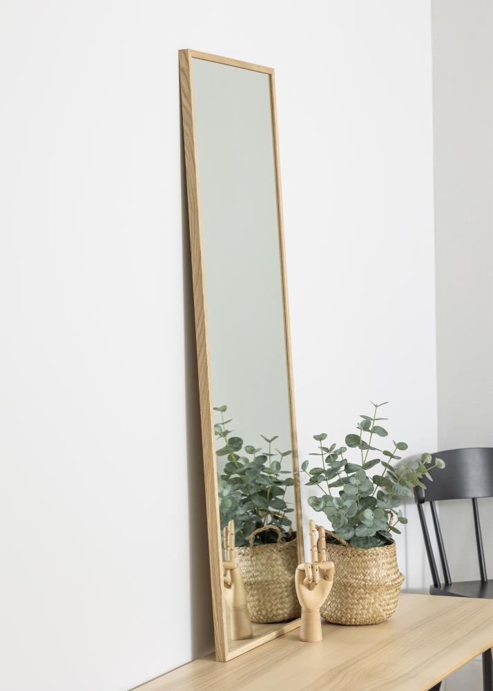 Spejl Eg 42x122 cm