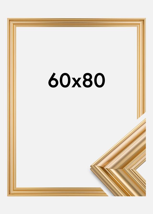 Ramme Charleston Guld 60x80 cm