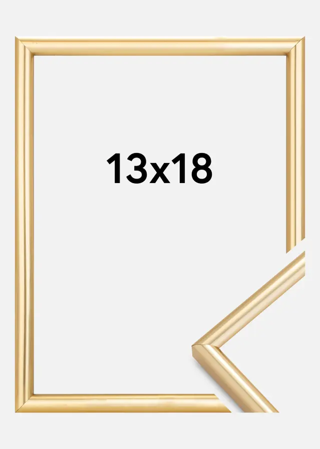Ramme Galeria Guld 13x18 cm