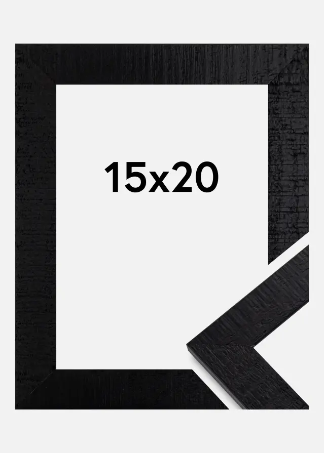 Ramme Home Sort 15x20 cm