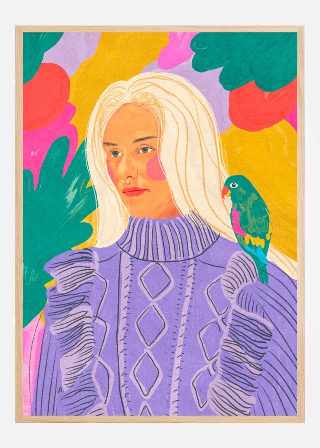Parrot owner Plakat