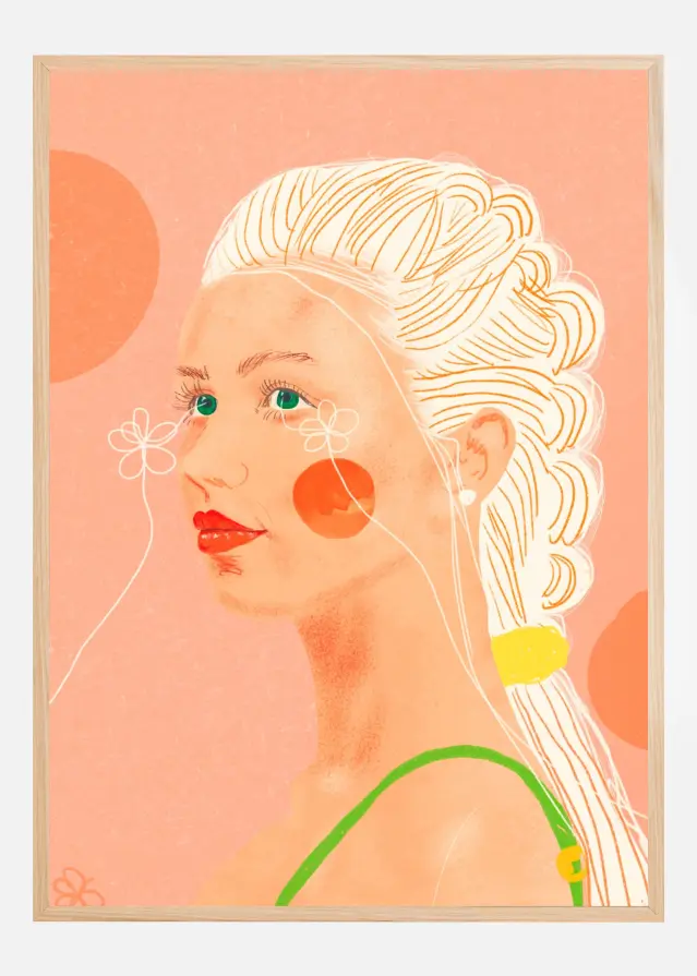 Braid beauty Plakat