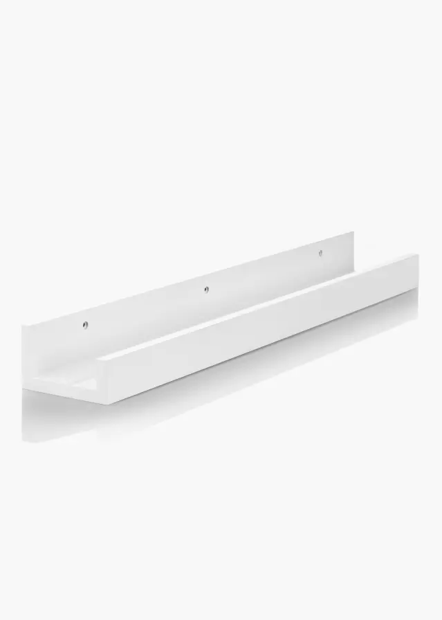 KAILA Billedhylde Hvid 120 cm