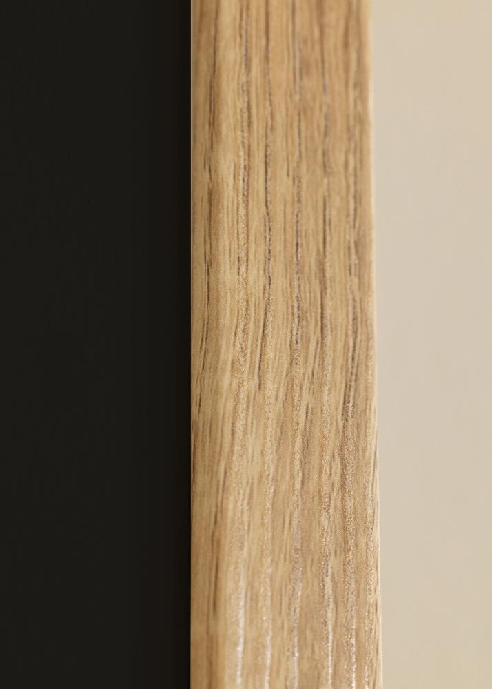 Ramme Fiorito Lys Eg 30x40 cm - Passepartout Sort 21x30 cm