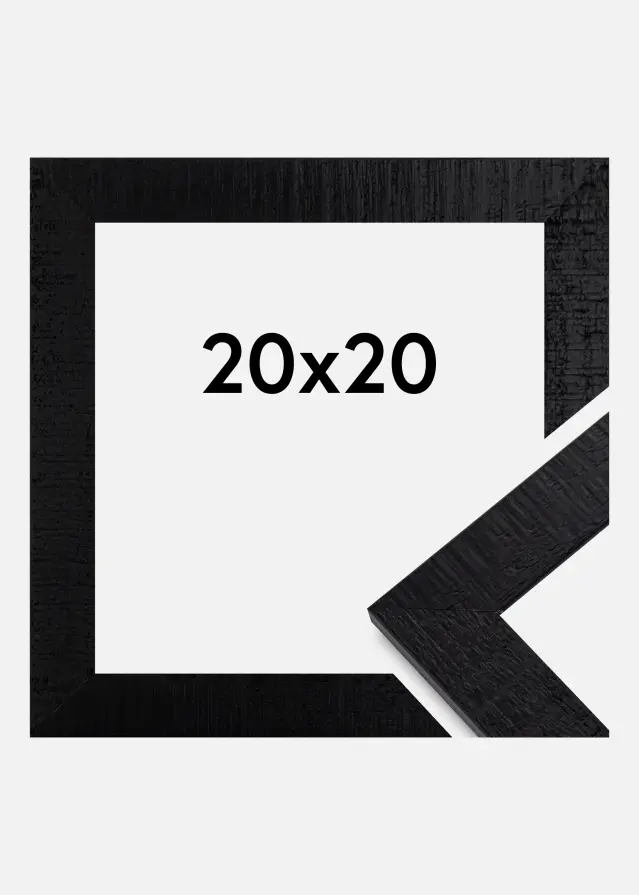 Ramme Home Sort 20x20 cm