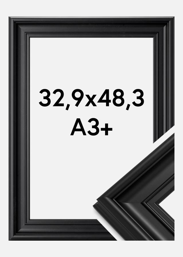 Ramme Mora Premium Sort 32,9x48,3 cm (A3+)